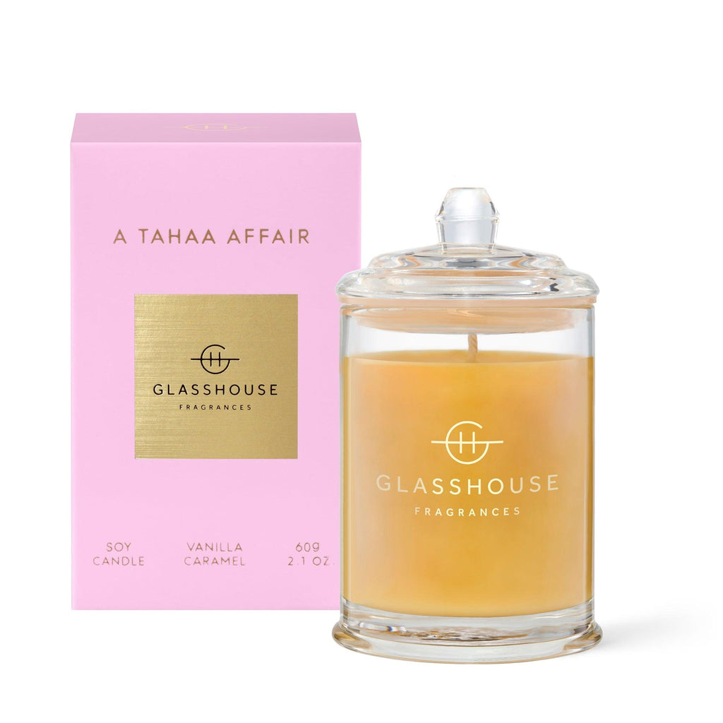 Glasshouse Fragrance  A Tahaa Affair 60g Candle available at Rose St Trading Co