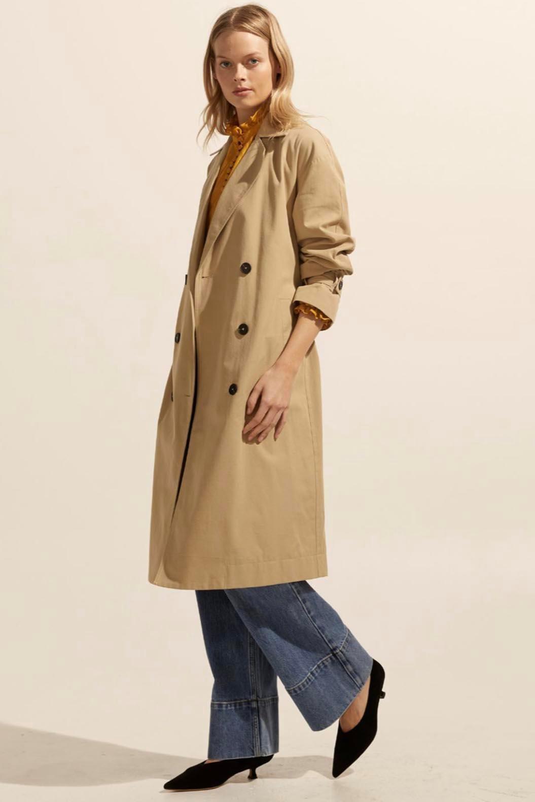 Agent Coat | Stone - Rose St Trading Co