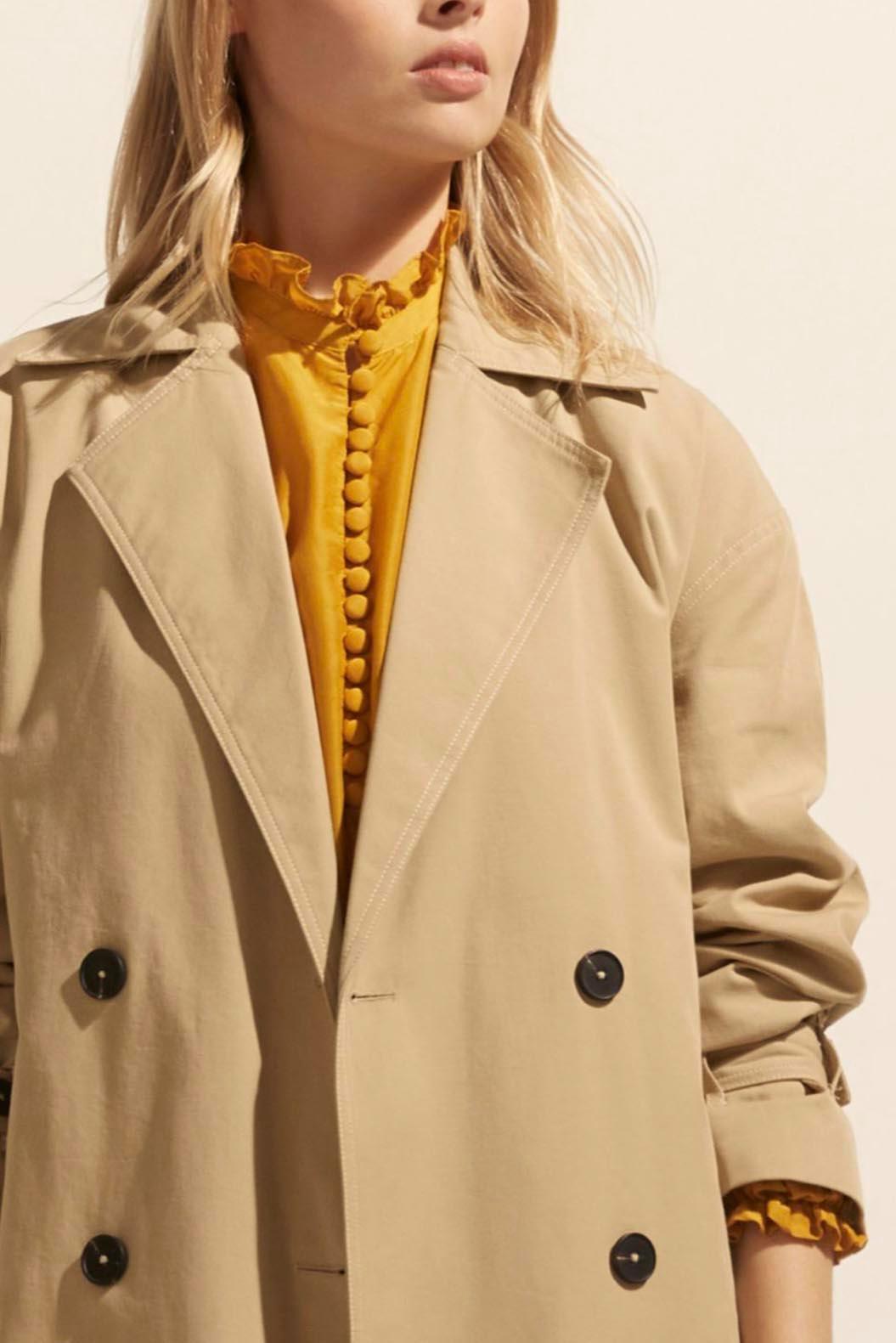 Agent Coat | Stone - Rose St Trading Co