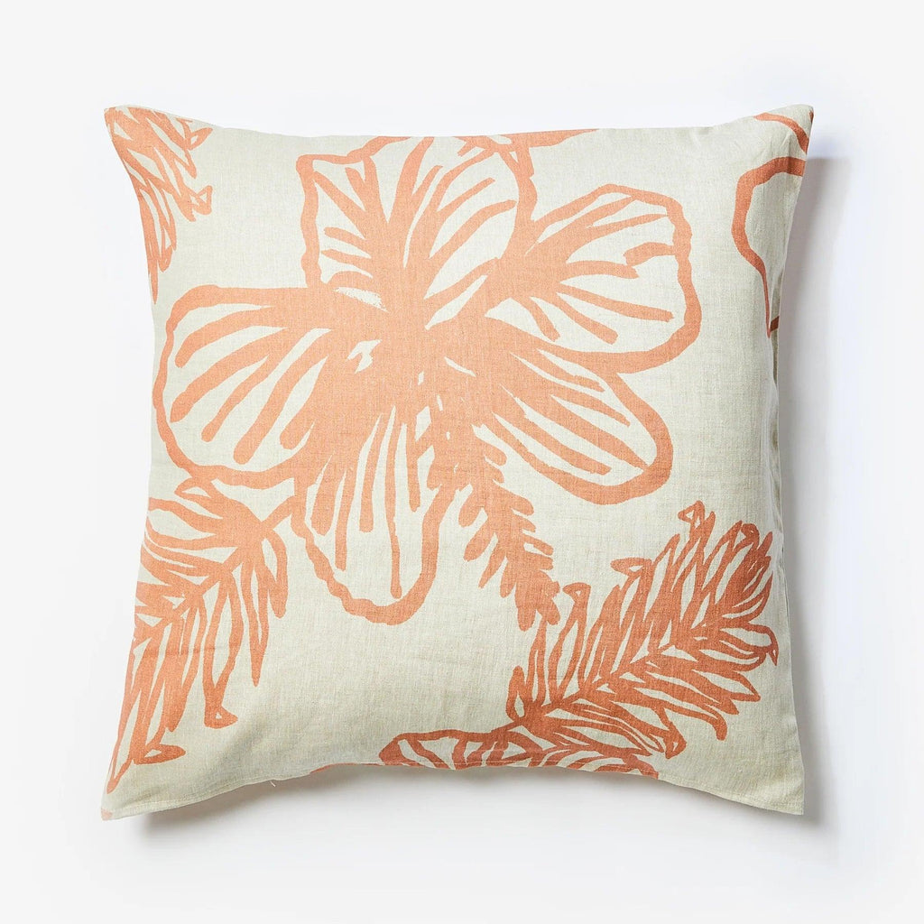 Aloha Pink European Pillowcases | Set of 2 - Rose St Trading Co