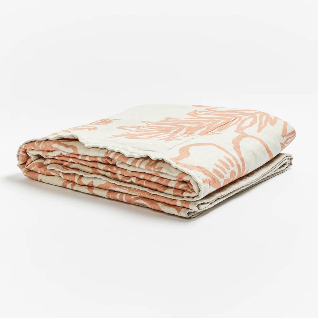 Aloha Pink Quilted Throw - Rose St Trading Co