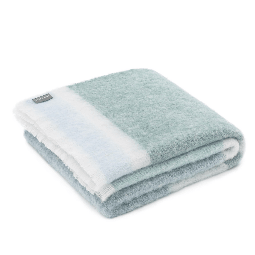 St Albans  Alpaca Throw | Whitehaven available at Rose St Trading Co