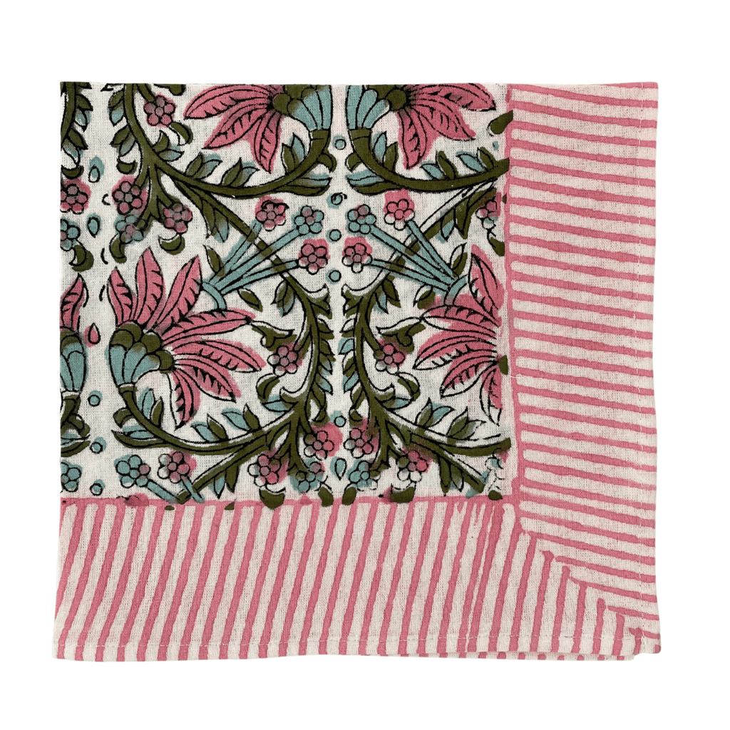 Rose St.  Amalfi Napkins | Set of 4 available at Rose St Trading Co