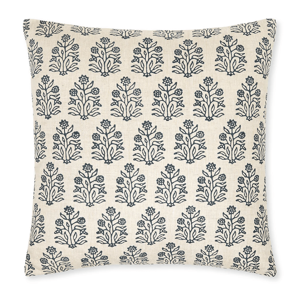 Walter G  Amer Indian Teal Linen Cushion available at Rose St Trading Co