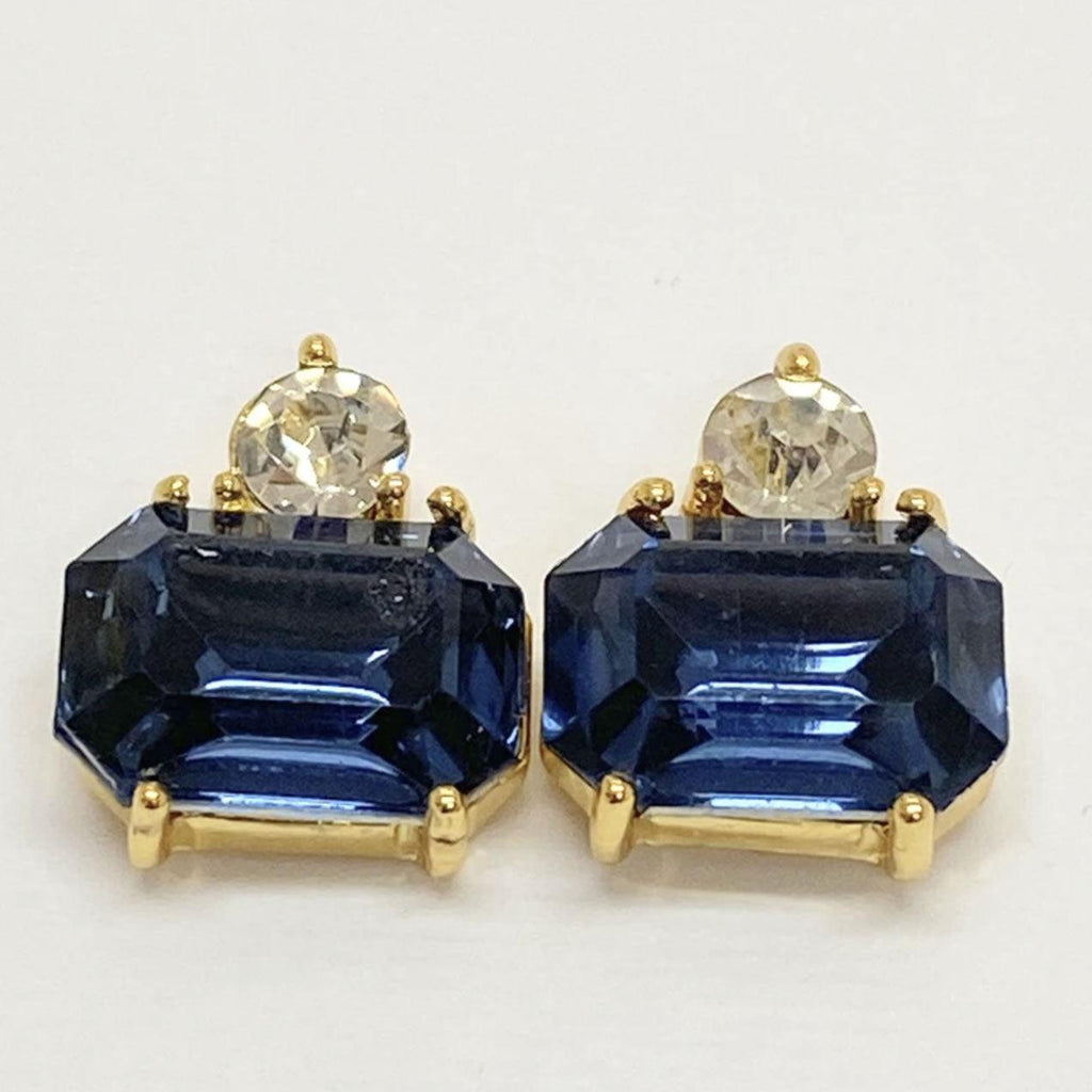 Zafino  Aria Earring | Navy available at Rose St Trading Co