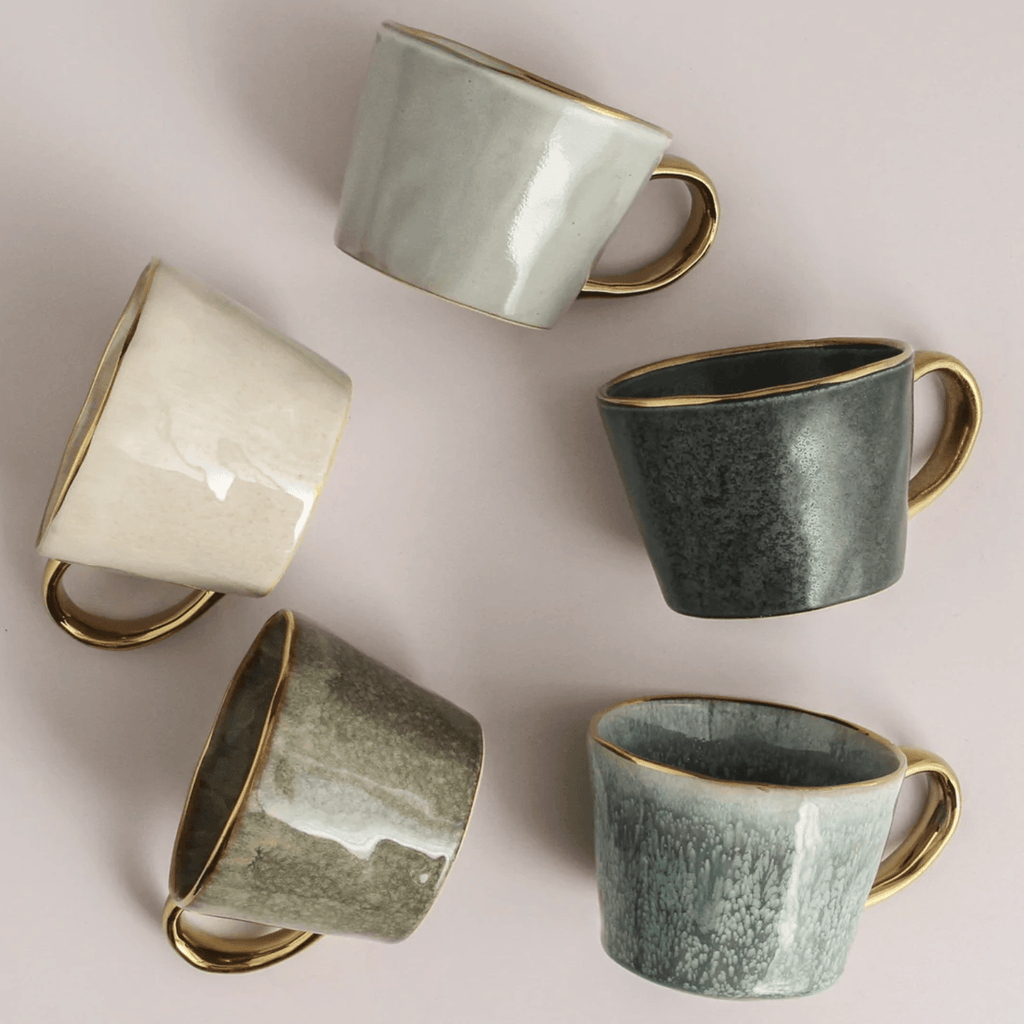 Indigo Love Collectors  Ariel Mug | French Grey available at Rose St Trading Co