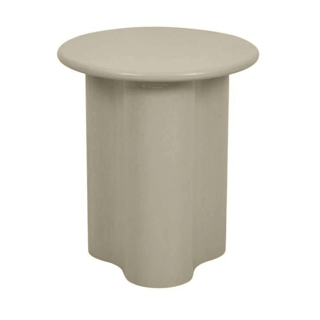 Globe West  Artie Wave Side Table | Putty available at Rose St Trading Co