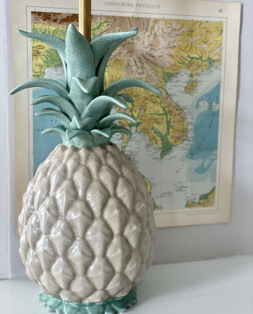 C.A.M.  Atelier Lamp Base | Ananas Celedon available at Rose St Trading Co