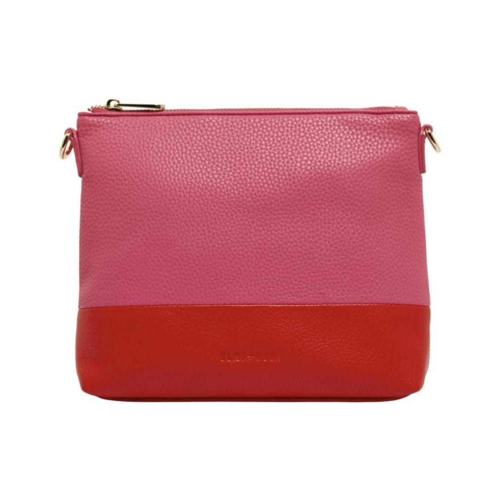 Elms + King  Avoca Crossbody | Fuchsia & Red available at Rose St Trading Co