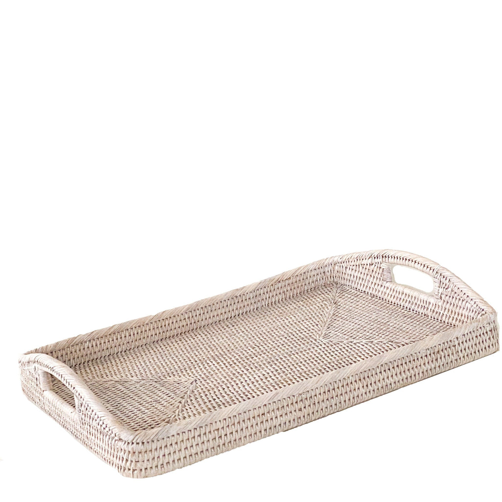 RSTC  Baby Tray with Handles | White Wash available at Rose St Trading Co
