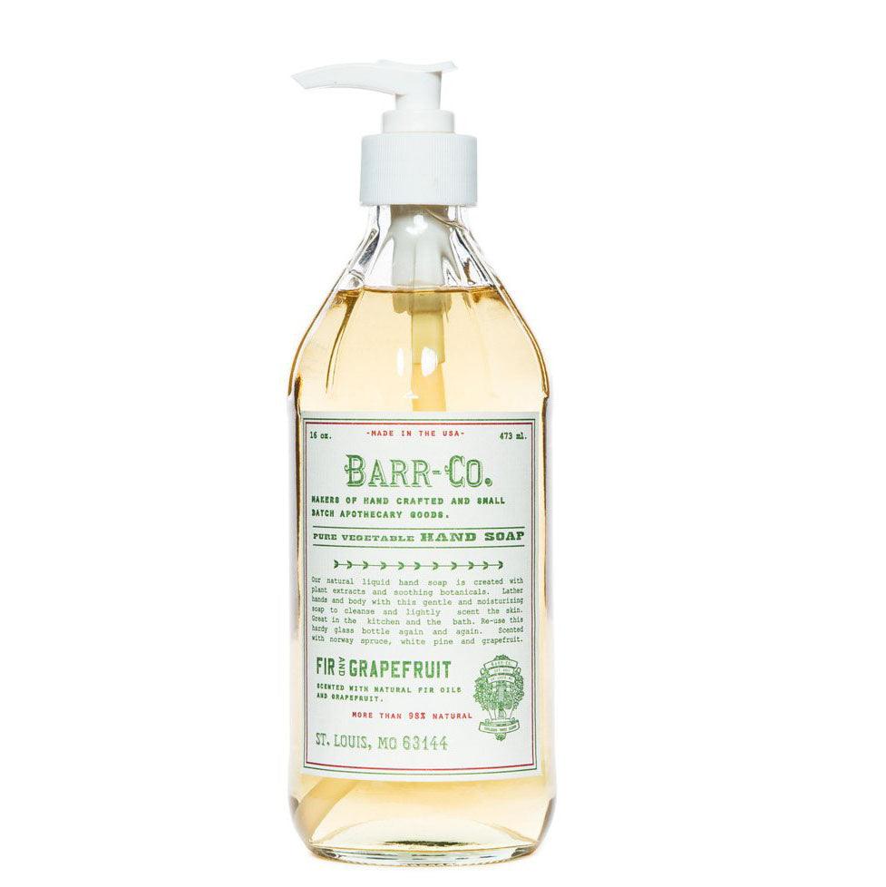 Barr Co  Barr-Co Fir  Grapefruit Liquid Hand Soap available at Rose St Trading Co
