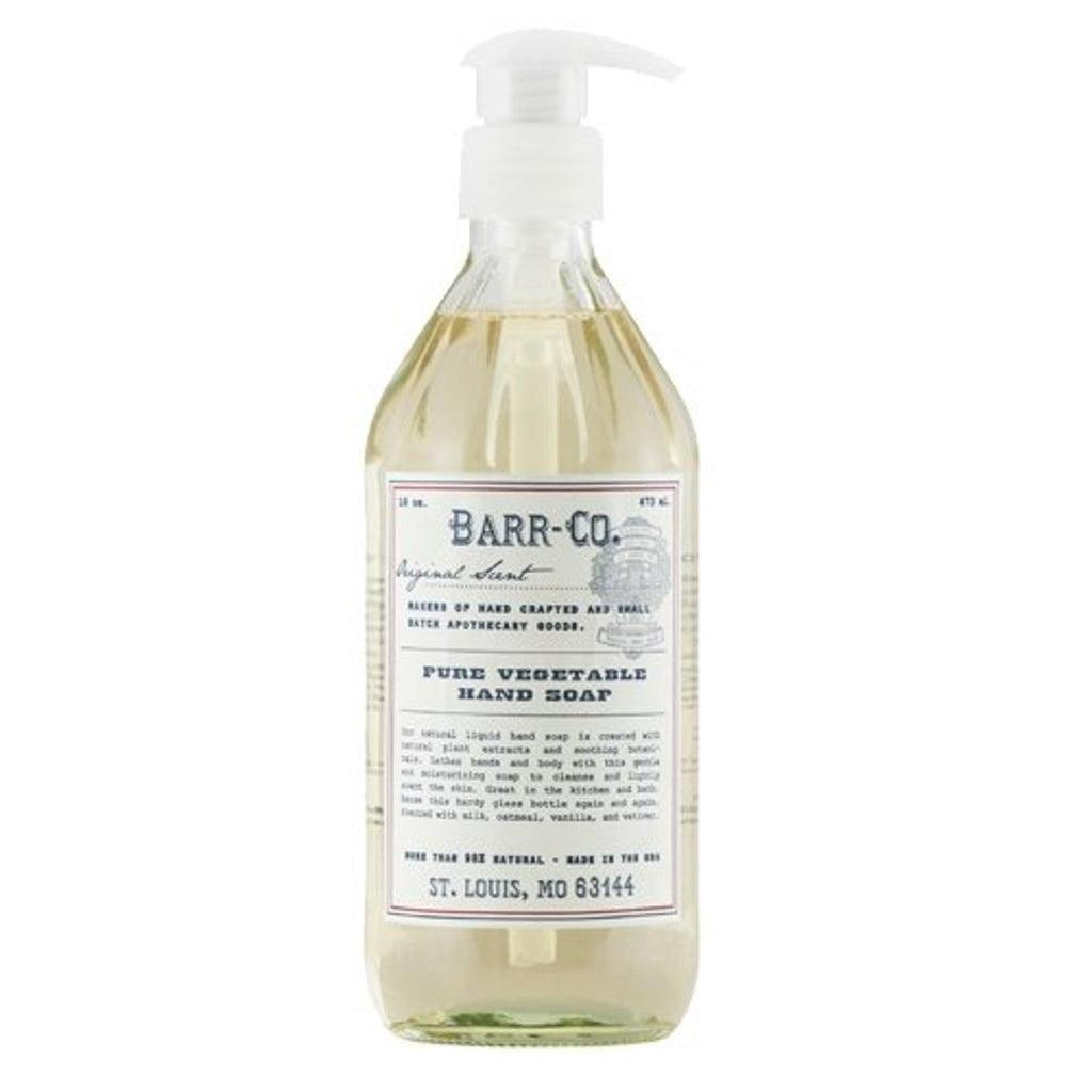 Barr Co  Barr Co Liquid Hand Soap available at Rose St Trading Co