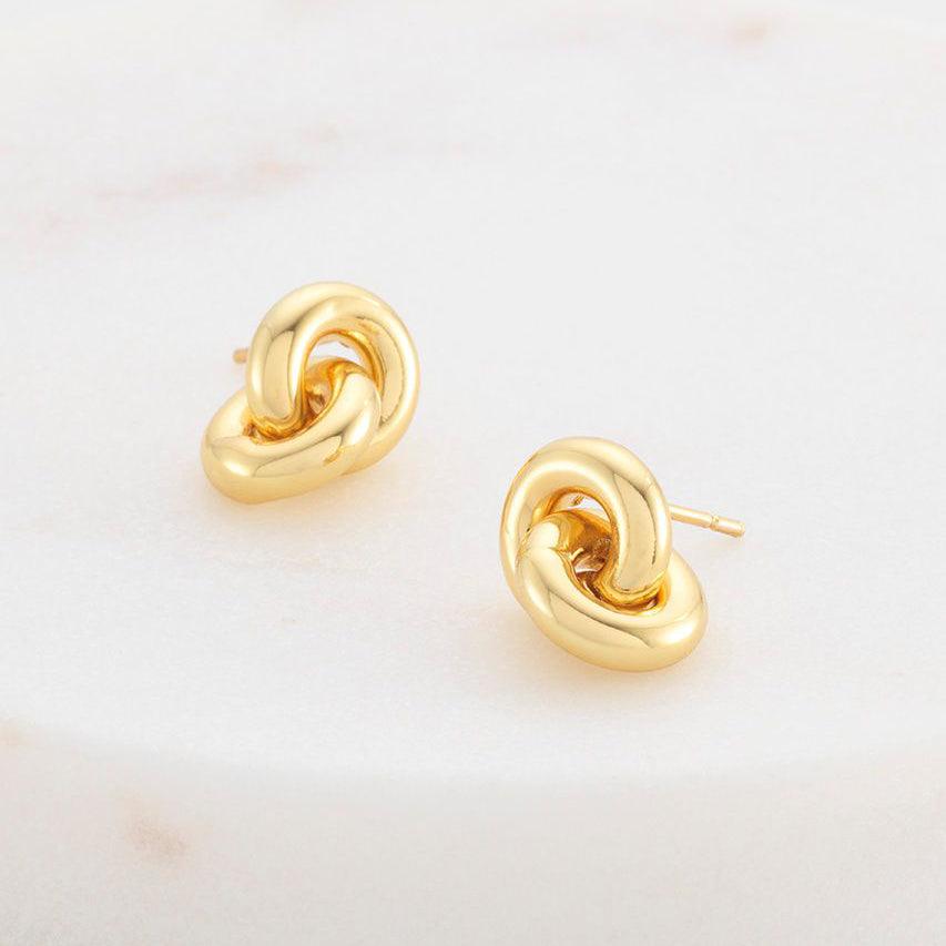 Zafino  Bella Earring | Gold available at Rose St Trading Co