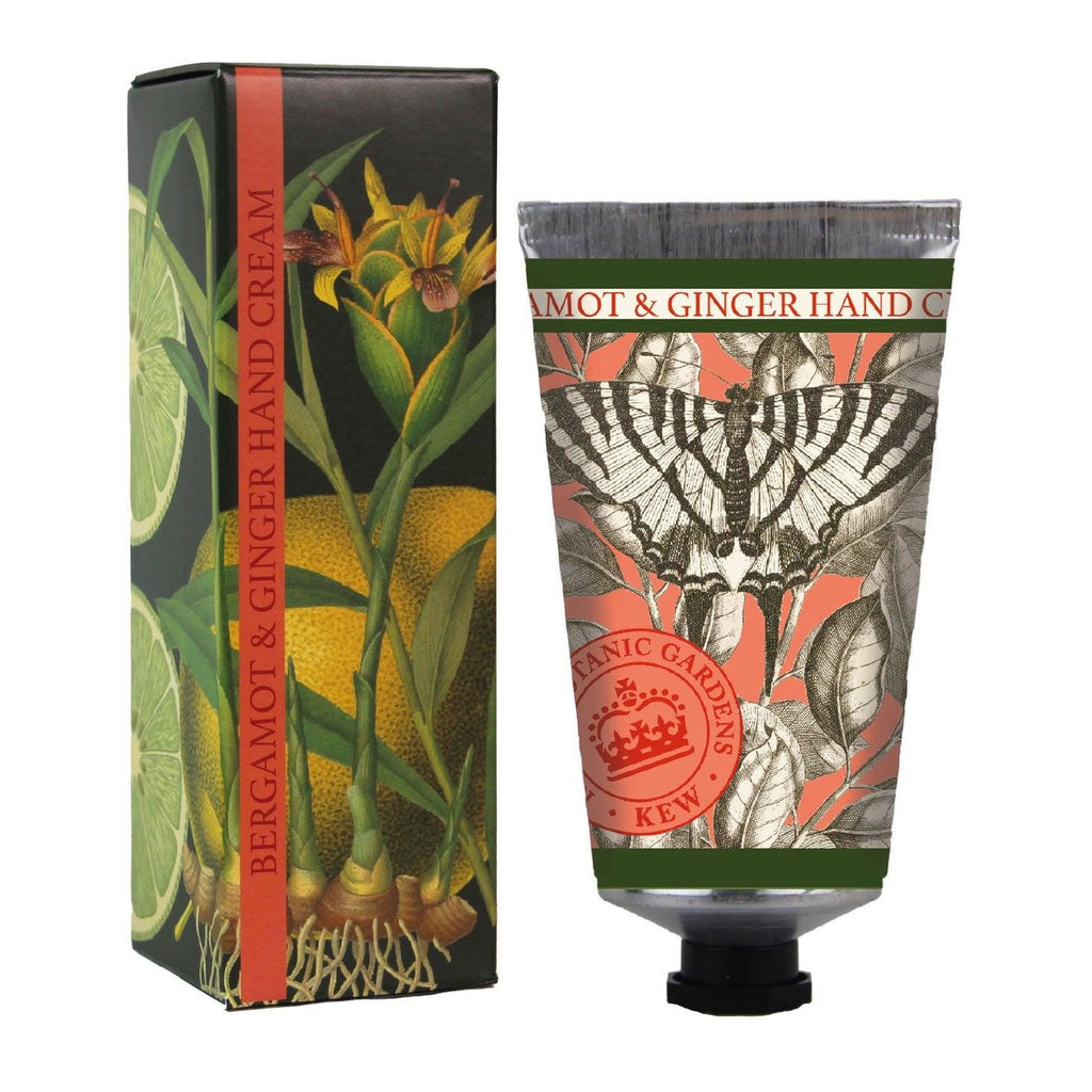 Kew Gardens  Bergamot & Ginger Hand Cream available at Rose St Trading Co