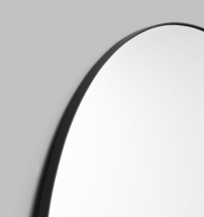 WARRANBROOKE  Bjorn Arch Floor Mirror - Black available at Rose St Trading Co