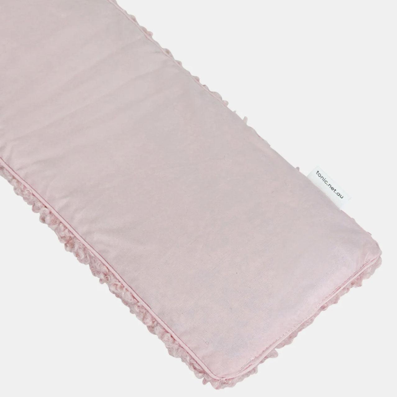 Tonic  Boucle Heat Pillow | Rose Quartz available at Rose St Trading Co