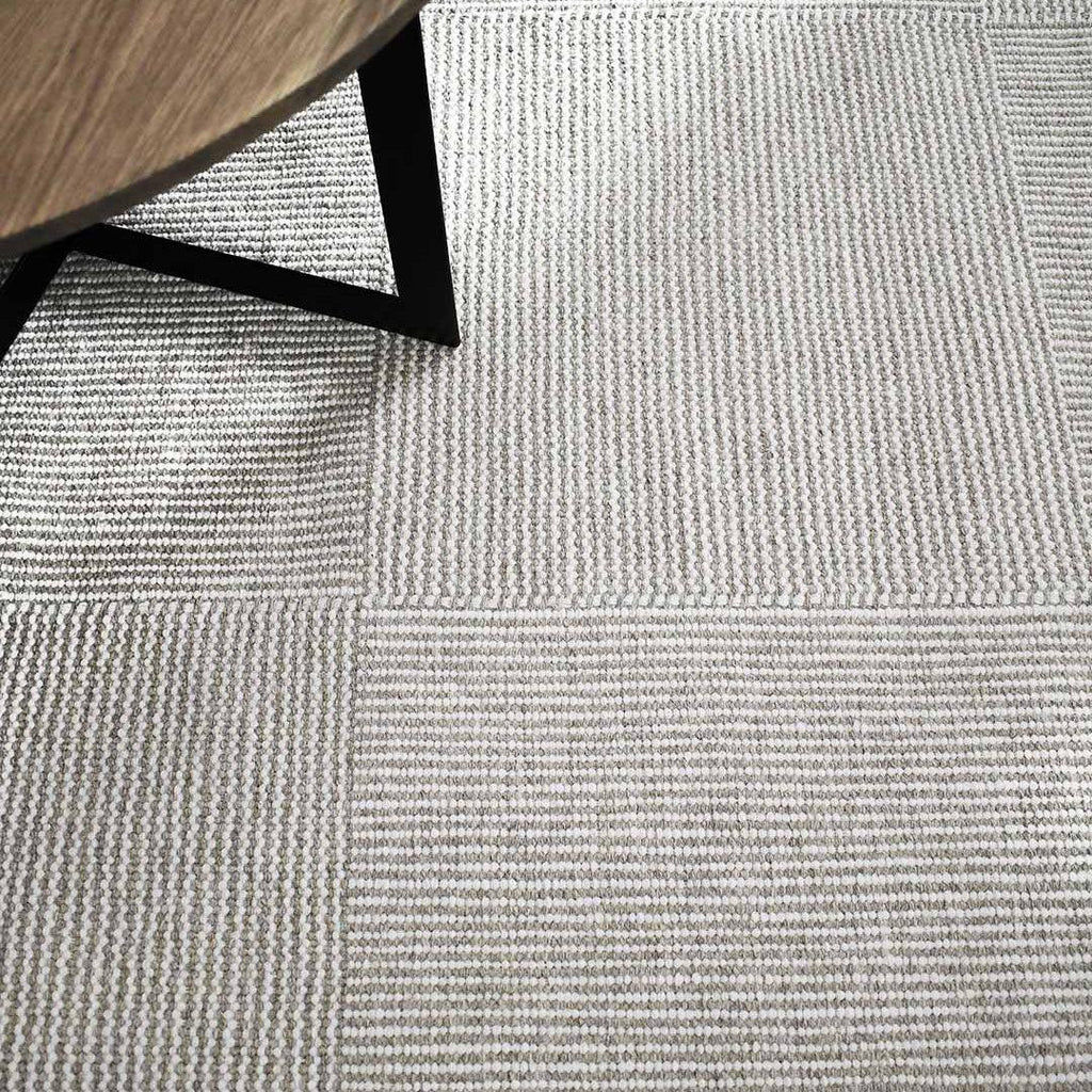 The Rug Collection  Braid Box Rug | Natural available at Rose St Trading Co