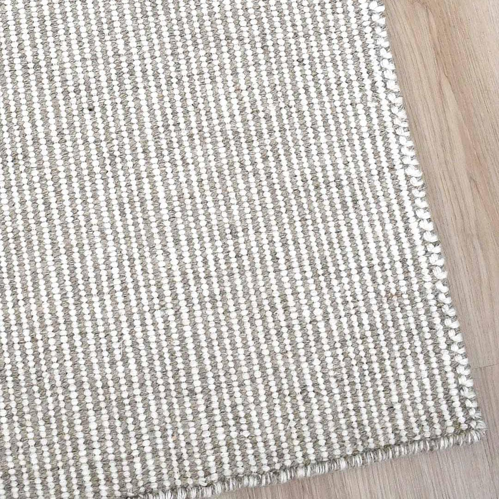 The Rug Collection  Braid Box Rug | Natural available at Rose St Trading Co