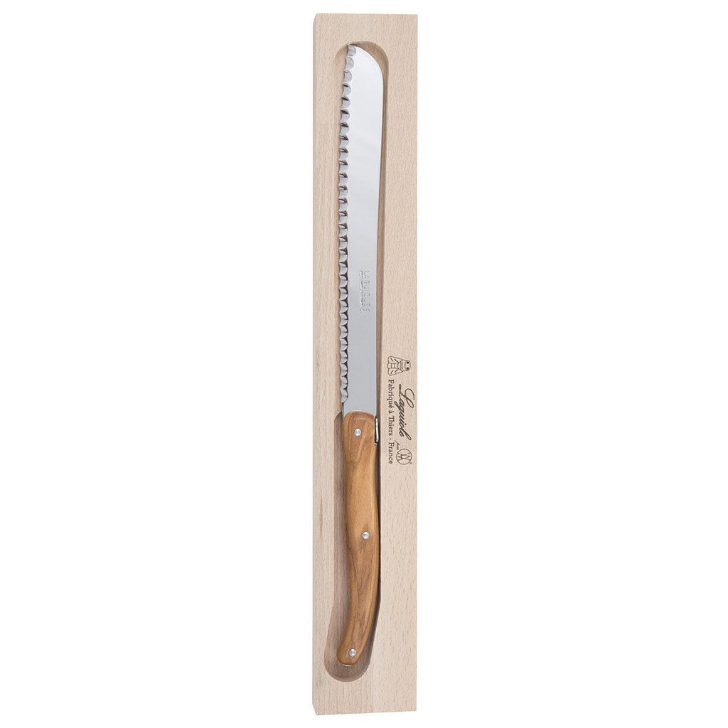 Andre Verdier  Bread Knife | Olive Wood available at Rose St Trading Co