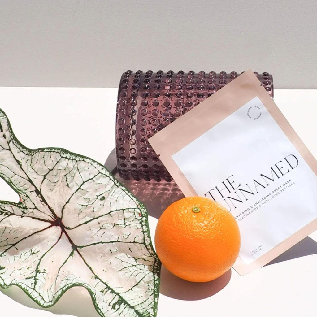 The Unnamed  Brightening  Anti Aging Sheet Mask available at Rose St Trading Co