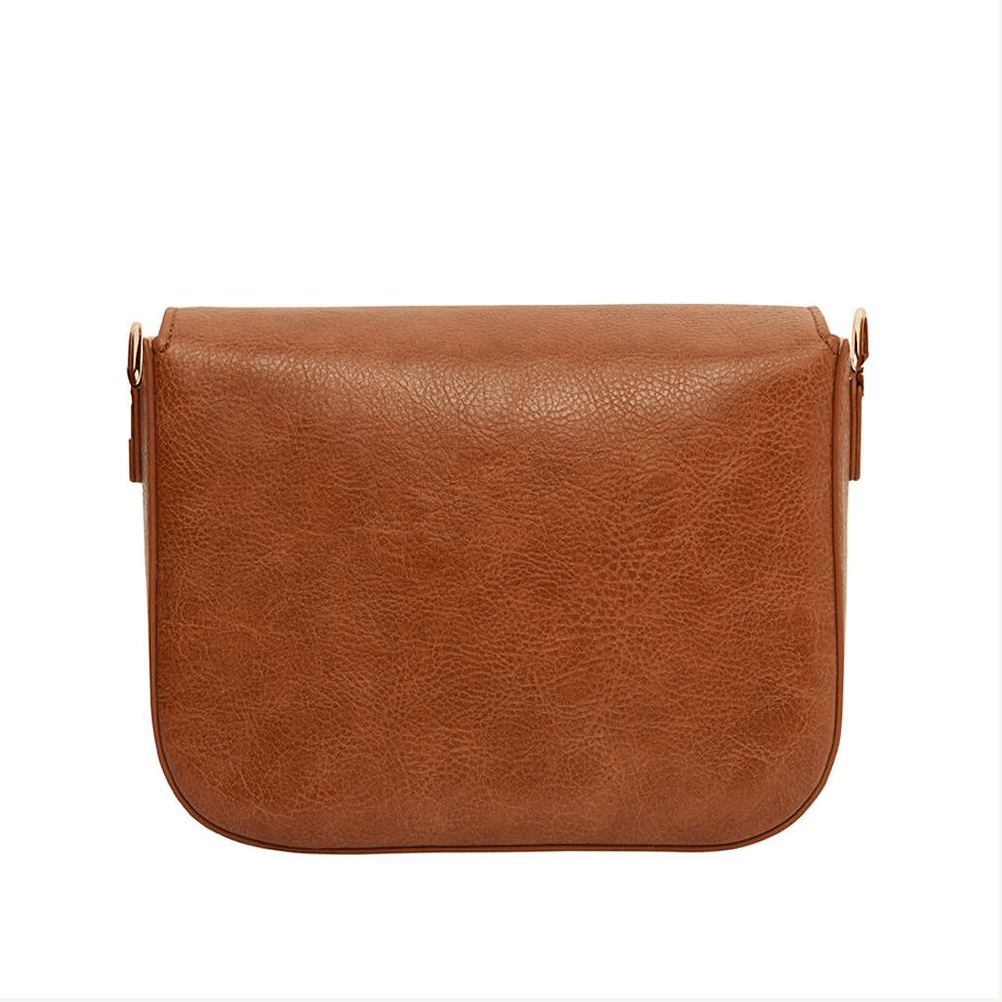 Elms + King  Brooklyn Crossbody | Tan Pebble available at Rose St Trading Co