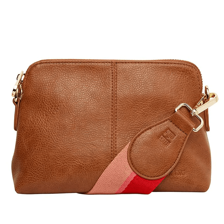 Elms + King  Burbank Crossbody | Tan Pebble available at Rose St Trading Co