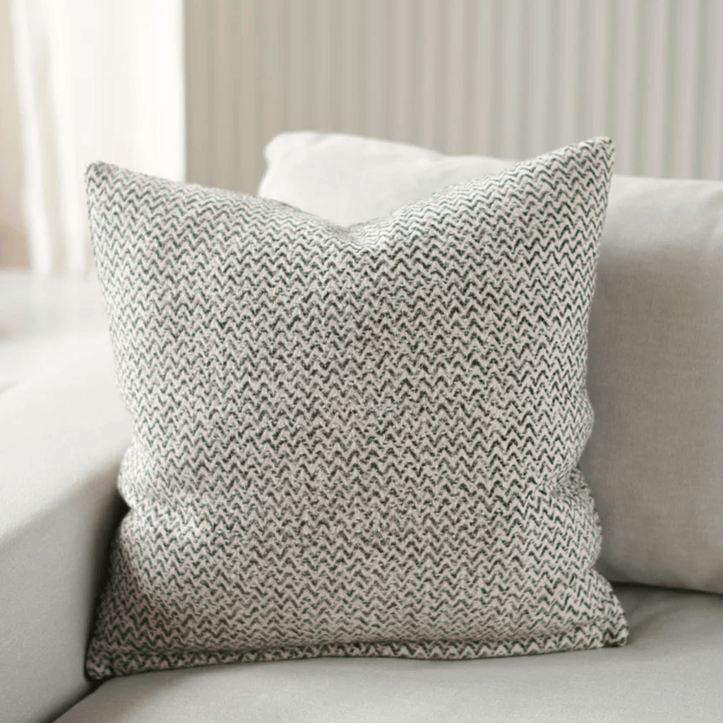 Eadie Lifestyle  Calma Reversible Cushion | Sea Mist available at Rose St Trading Co