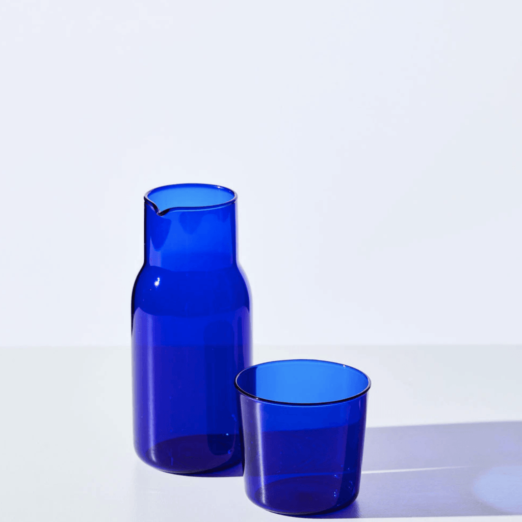 House of Nunu  Carafe and Cup Set | Blue available at Rose St Trading Co