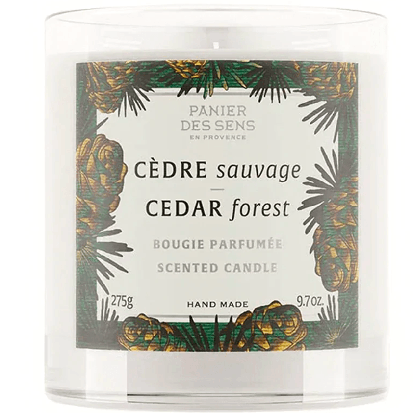 Panier de Sens  Cedar Forest Scented Candle available at Rose St Trading Co