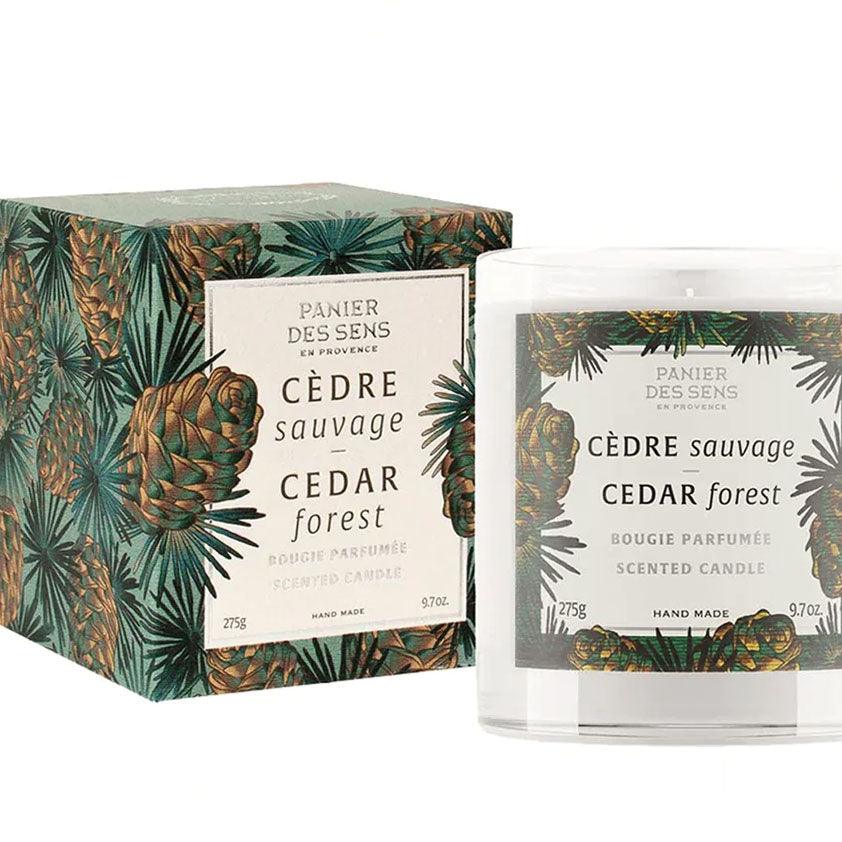 Panier de Sens  Cedar Forest Scented Candle available at Rose St Trading Co