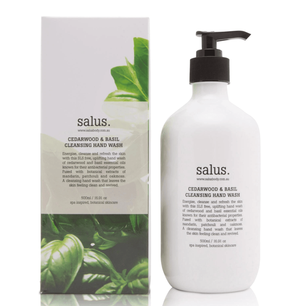 SALUS  Cedarwood & Basil Cleansing Hand Wash available at Rose St Trading Co
