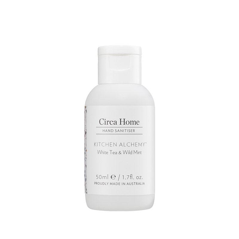 Circa Home  CH 50ML Sanitiser - White Tea  Wild Mint available at Rose St Trading Co