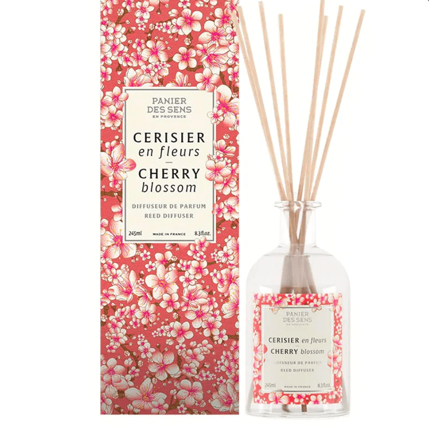 Cherry Blossom Reed Diffuser | Panier de Sens – Rose St Trading Co