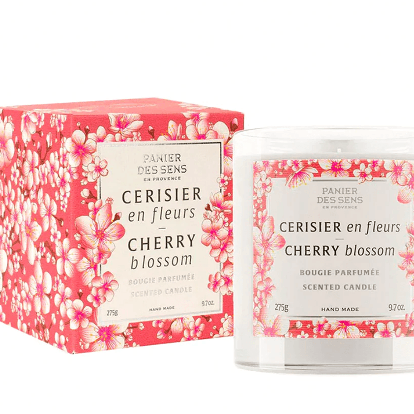 Panier de Sens  Cherry Blossom Scented Candle available at Rose St Trading Co