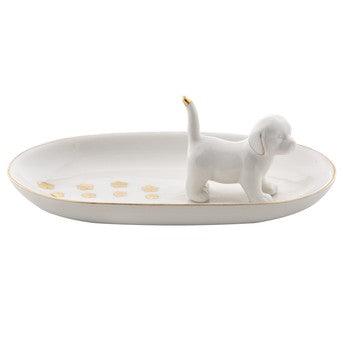Rose St Trading Co  Chi Chi Dog Trinket Plate available at Rose St Trading Co