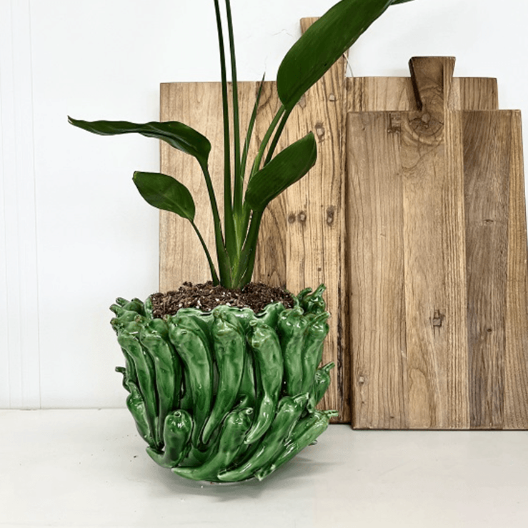 RSTC  Chilli Vase | Green available at Rose St Trading Co