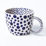 Jones & Co  Chino Mug | Navy Spot available at Rose St Trading Co