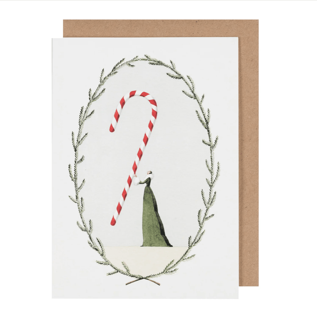 Christmas Card | Candy Cane - Rose St Trading Co