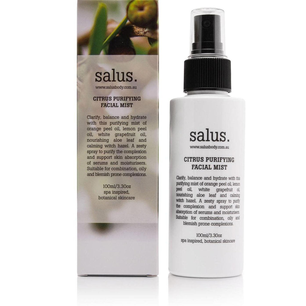 SALUS  Citrus Purifying Facial Mist available at Rose St Trading Co