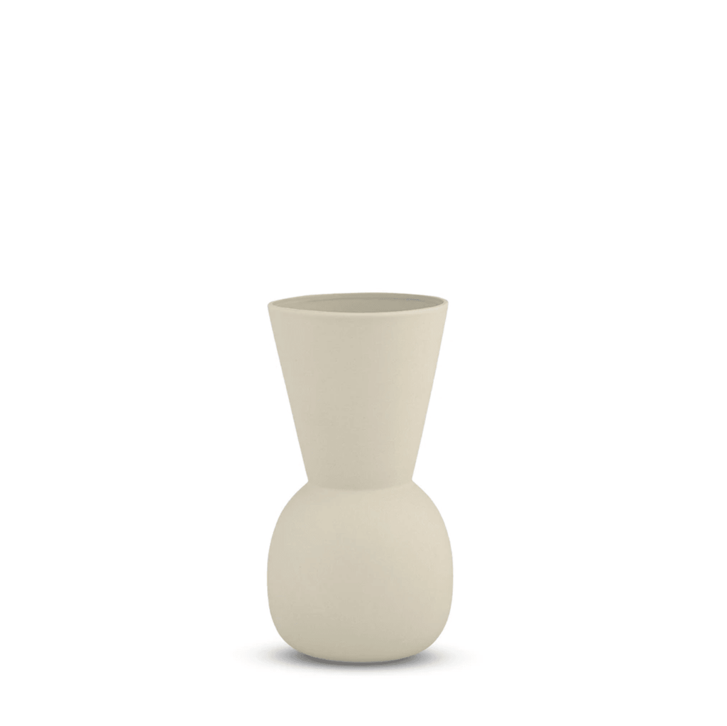 Marmoset Found  Cloud Bell Vase Cream (S) available at Rose St Trading Co