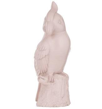 Rose St Trading Co  Cockatoo Scuplture - Pink available at Rose St Trading Co