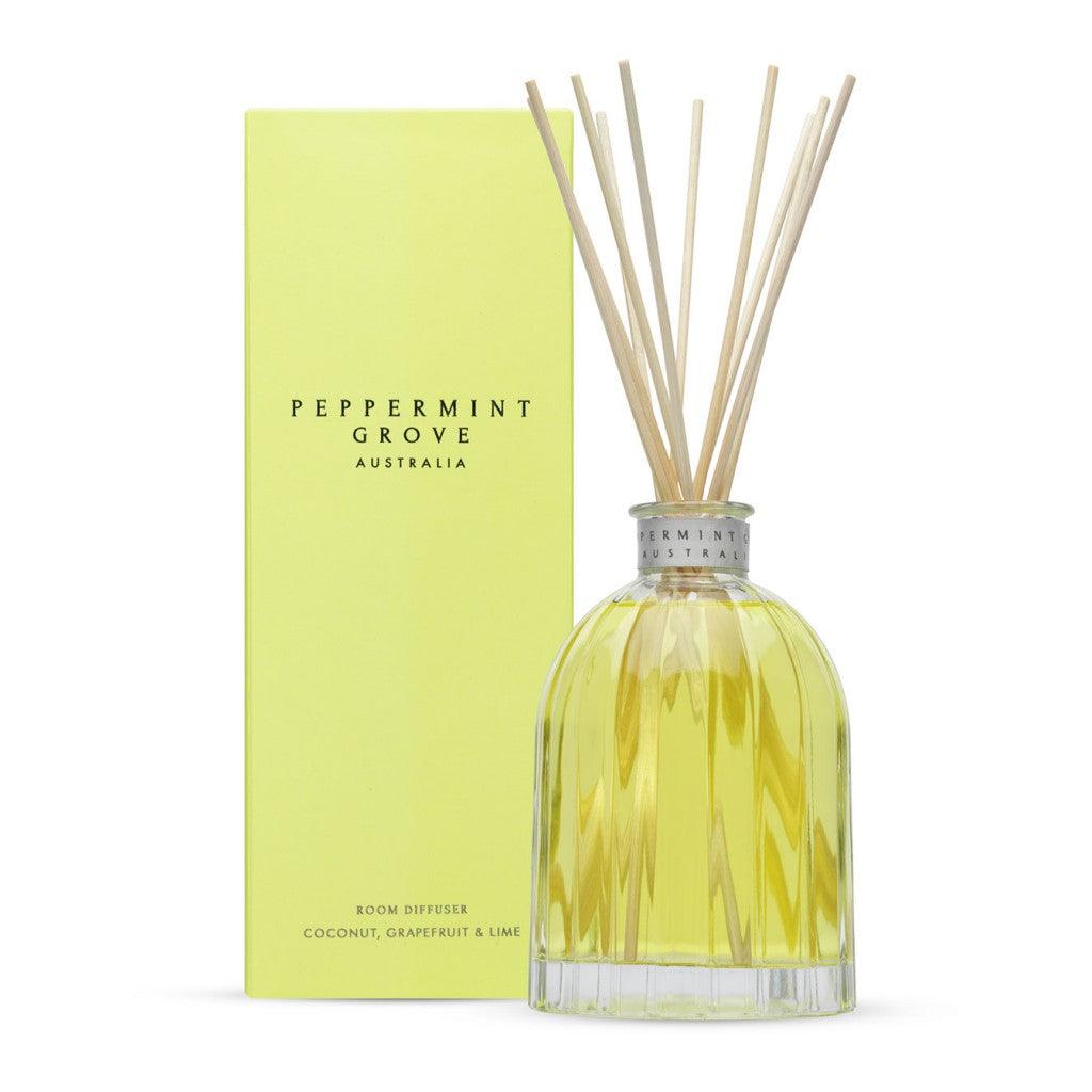 Peppermint Grove  Coconut + Lime | Diffuser available at Rose St Trading Co