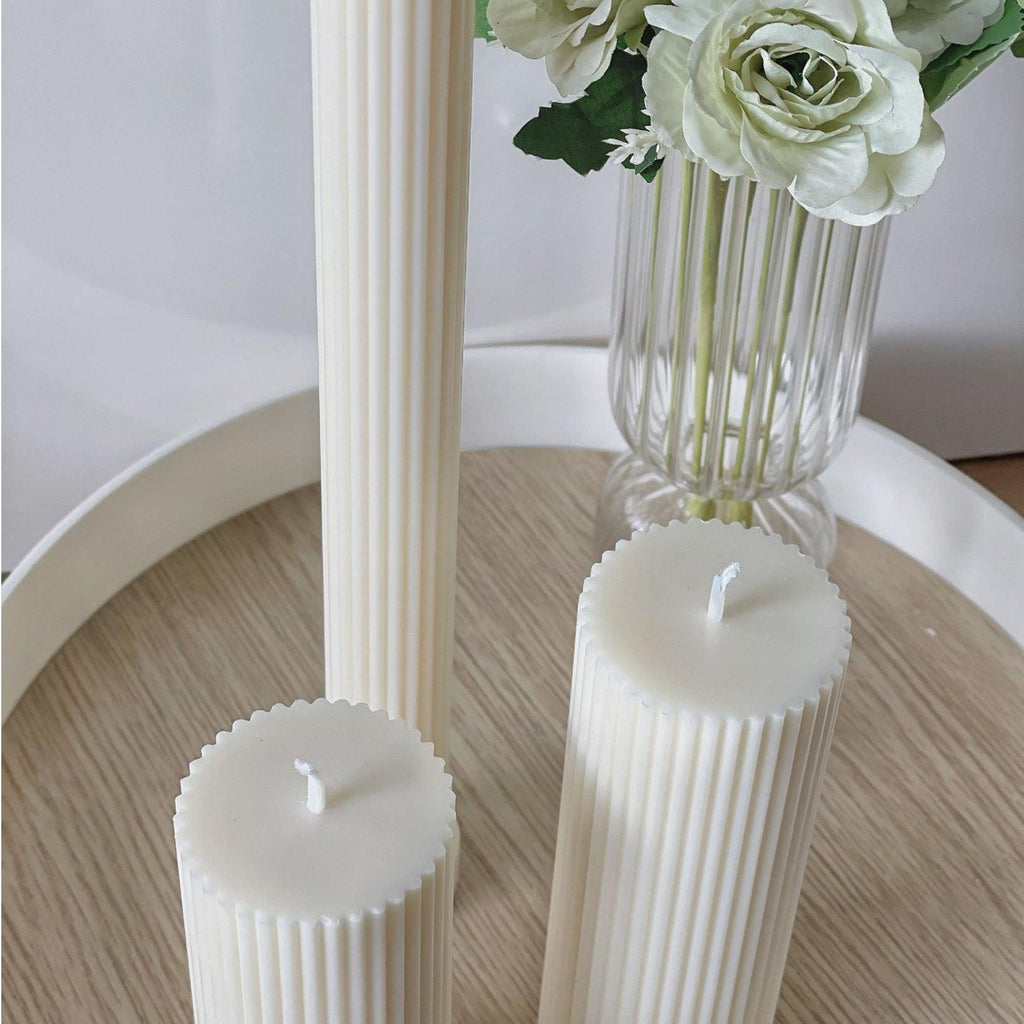 RSTC  Column Pillar Candle | Short available at Rose St Trading Co