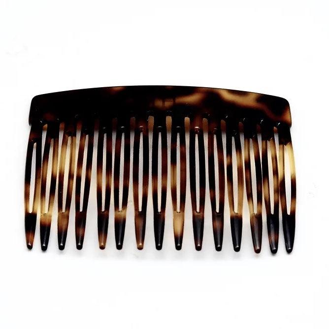 Hair Flair  Comb - Dark Tortoise available at Rose St Trading Co