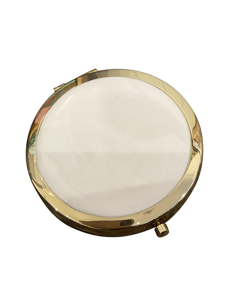 Jonglea  Compact Mirror - Pastel Pink available at Rose St Trading Co