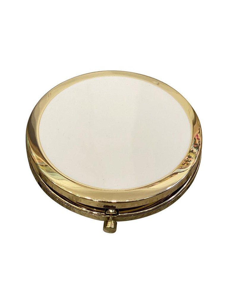 Jonglea  Compact Mirror - Pastel White available at Rose St Trading Co