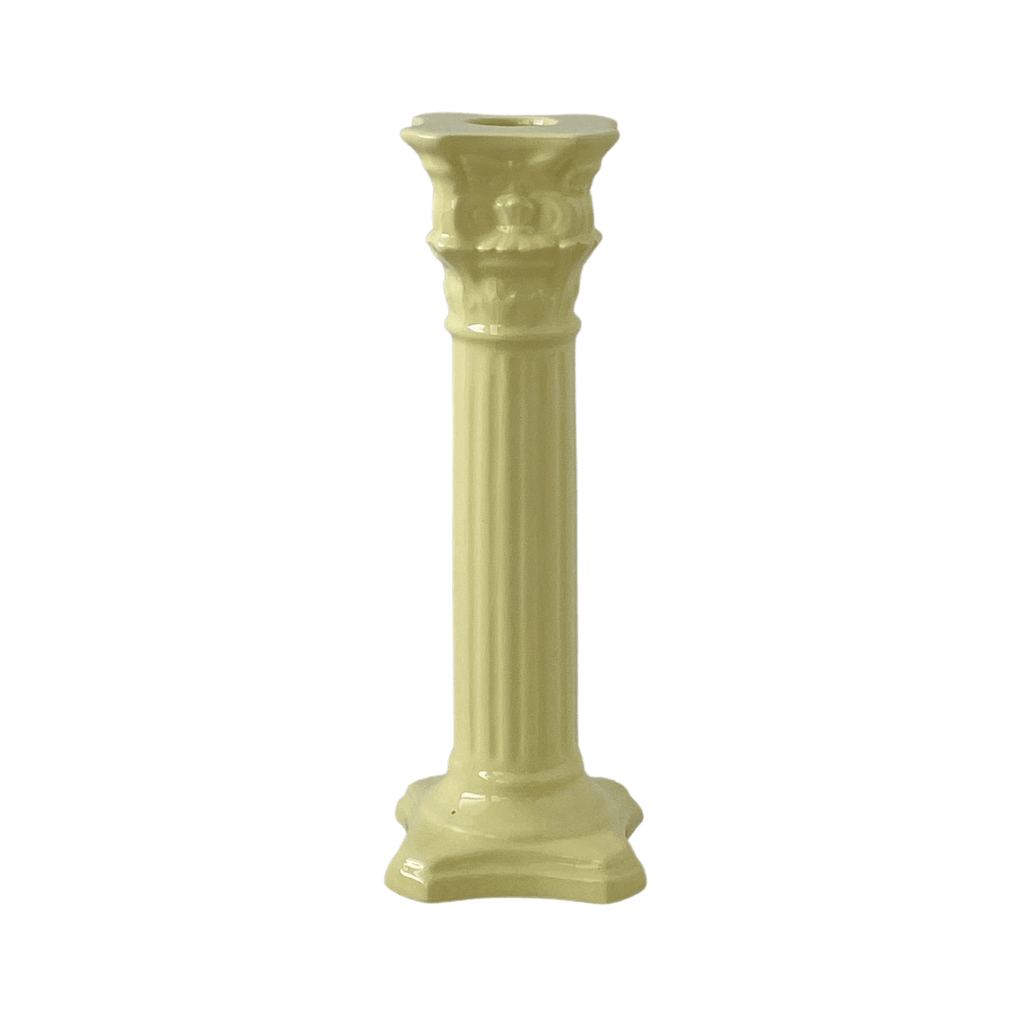 Hanna Rose  Corinthian Candlesticks | Lemon available at Rose St Trading Co