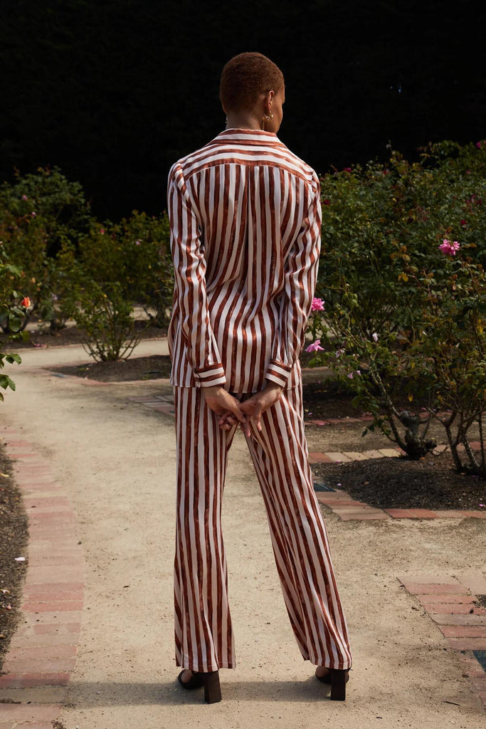 Cottesloe Pant | Water Stripe - Rose St Trading Co