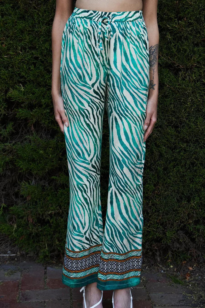 Cottesloe Pants | Green Zebra - Rose St Trading Co