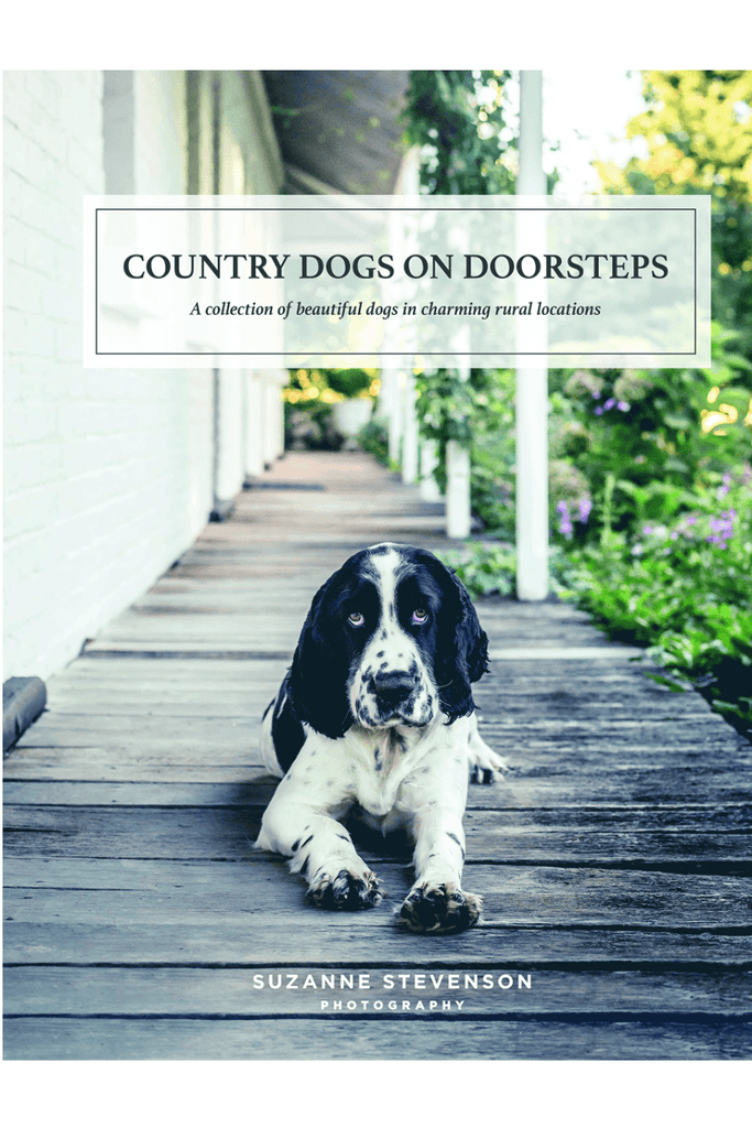 Book Publisher  Country Dogs on Doorsteps available at Rose St Trading Co